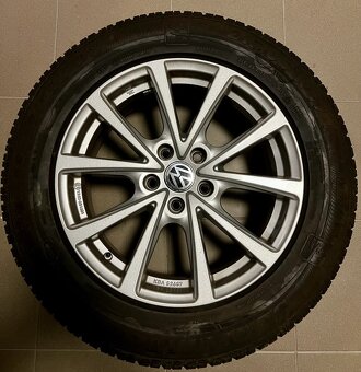 Zimné pneu s alu diskami 215/65/R17 99H aj so snímačmi tlaku - 4