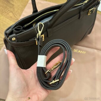 Kožená talianska kabelka nová - 4