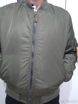 Predám bundu bomber TOP GUN - 4