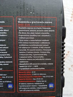 Predám nepoužitú modelársku sadu Parkside PMGS 12 D4 - 4