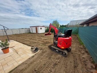 Vykopove práce MinibagerZB - 4