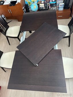 Jedálenský set, stol a 4 stolicky - 4