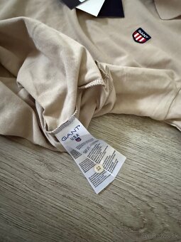 Gant polokošeľa béžová(polo shirt) - 4