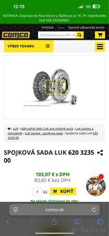 NOVÁ SPOJKOVÁ SADA HYUNDAI ACCENT II 1.3i - 4