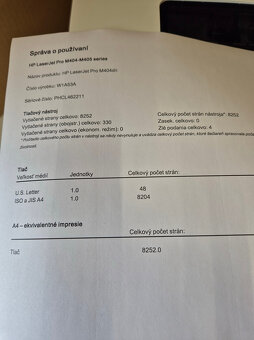 HP LaserJet Pro M404dn 8252 stran - 4