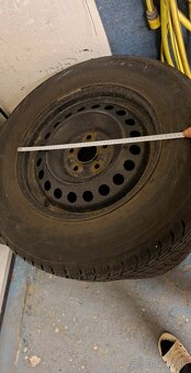 Predám plechove disky so zimnými pneumatikmi - 4