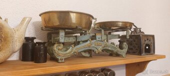 Predám starú váhu zo závažim - 4