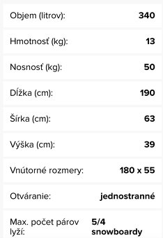 Strešný Box thule pacific 600 - 4