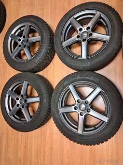 Predam elektrony  5x112 R16 a zimne Pneu - 4
