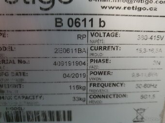 Konvektomat Retigo Blue Vision B 611 - 4
