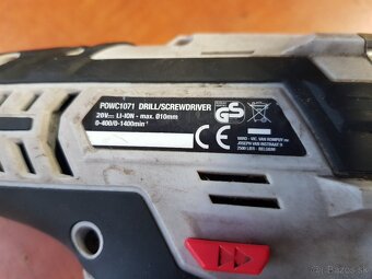 Ponúkam na predaj skrutkovačku Power plus POWC1071 - 4