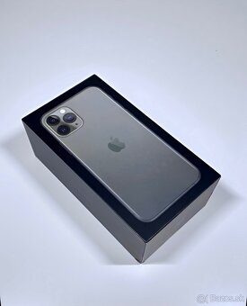 iPhone 11 Pro Midnight Green BATERIE 100% TOP - 4