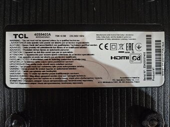 TCL Android TV LED FHD 40" (100cm) - 3 ks - 4
