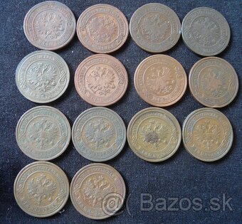 Mince Rusko - kopejky medené, dengy - 4