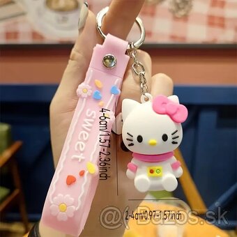 Prívesok na kľúče Hello Kitty 6 ks - 4
