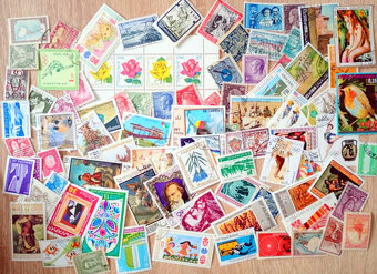 Predám balík poštových známok 1000 ks. č 2 - 4