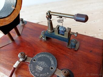 Starožitná krystalka, radiopřijímač z roku 1922, top stav - 4