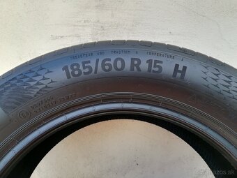 Letné pneumatiky 185/60 R15 Continental, 2ks - 4