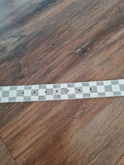 Lv louis vuitton opasok koženy biely kvalitny lv belt - 4