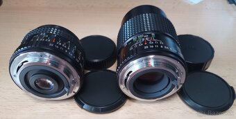 Pentax PK Auto Revuenon Objektiv Set 28mm a 135mm 1:2.8 - 4