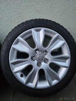 Predám zimné kolesá 5x100 R16 J7/ET34 + pneu 215/45 R16 - 4