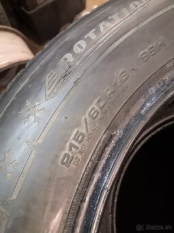 Predám zimné pneumatiky 215/60 R16 - 4