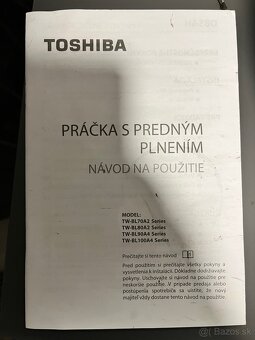Predam práčku  Toshiba - 4