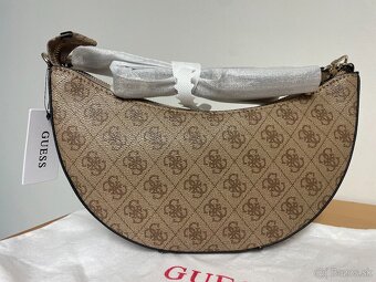 Hnedá kabelka Guess, crossbody - 4