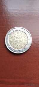Chyborazba 2 € minca Portugalsko 2002. - 4