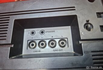 3D zvuk PHILIPS BOOMBOX 230v 12v Baterky FM kazeťák - 4