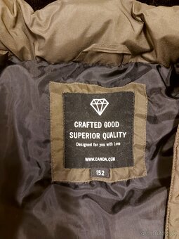 Dievčenská zimná bunda C&A veľkosť 152 - 4