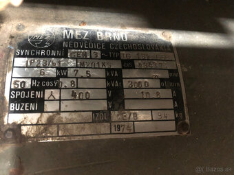 Vojenská elektrocentrála 6kW - 4