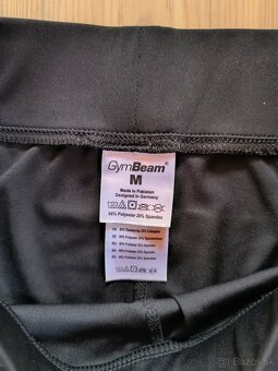 Gymbeam čierne legíny, M - 4