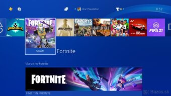 PS4 PLAYSTATION 4 SLIM + 2X OVLADAC + HRY - 4