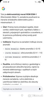 Elektrostaticky merač RÓM ESM-1 - 4