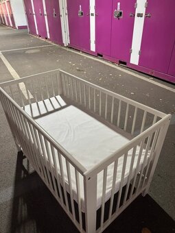 Ikea Gulliver postielka biela 60x120cm - 4