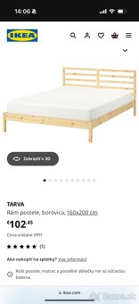 Posteľ IKEA Tarva - 4