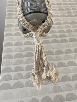 Boho set IKEA vešiak na kvetináč a obal - 4