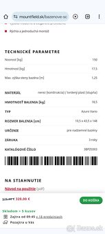 Schodiky k bazenu AZURO - 4