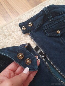 Riflové šaty MOSCHINO č.S - 4