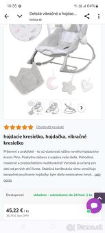 Vibračné detské kresielko - 4