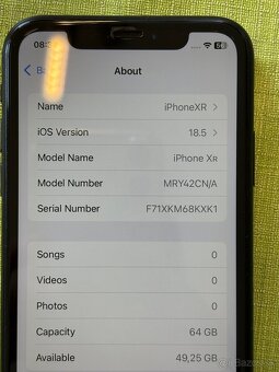 iPhone XR 64GB - bateria 89% - 4