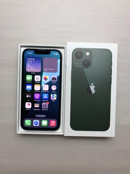 IPHONE 13 MINI • 128 GB • BATÉRIA 87 % • ZELENÁ - 4