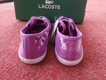 LACOSTE dámske plátené tenisky veľkosť 37 - 4