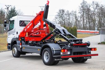 MERCEDES 1222 NOVÝ HÁKOVÝ NOSIČ KONTAJNEROV HYDRAULICKÁ RUKA - 4