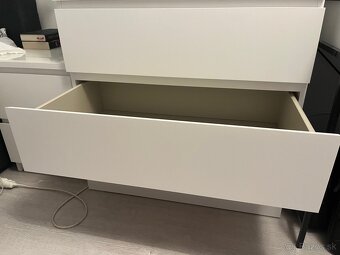 Ikea Malm komoda biela - 4
