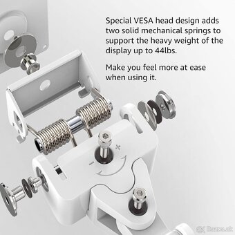 BEWISER S1020 Heavy Duty Monitor Arm 34-57" - 4