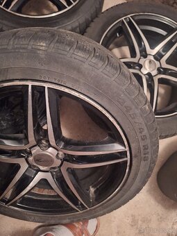 245/45 R18 Elektrony BRock + zimné pneu 5x100 roztec - 4