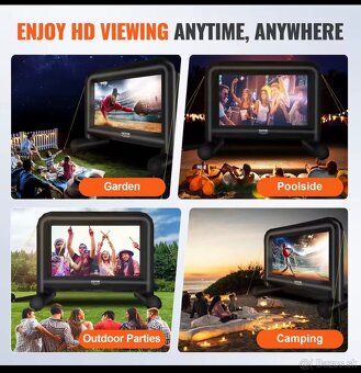 VEVOR 426cm nafukovacie plátno - 4