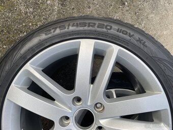 AUDI orig. ALU DISKY  5x130 9jxR20 ET60 4L0601025AJ SKODA BM - 4